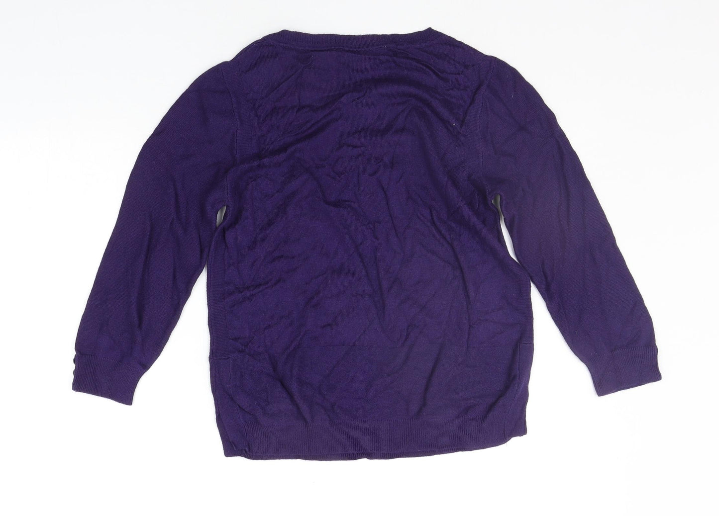 JASPER CORAN Womens Purple   Pullover Jumper Size 12