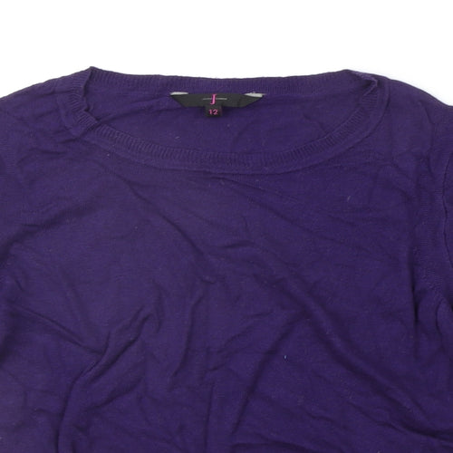 JASPER CORAN Womens Purple   Pullover Jumper Size 12