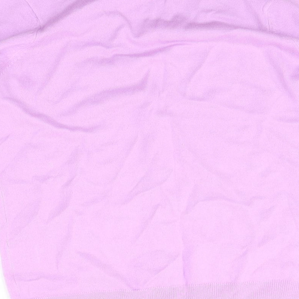 EWM Womens Purple   Cardigan Jumper Size S