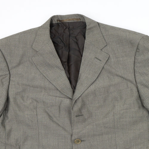 West Brook Mens Grey   Jacket Suit Jacket Size L