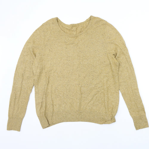 NEXT Womens Beige Houndstooth  Pullover Jumper Size 18