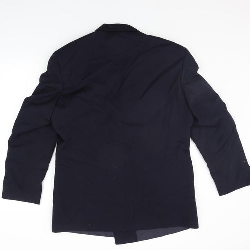 GREENWOODS Mens Blue   Jacket Suit Jacket Size L