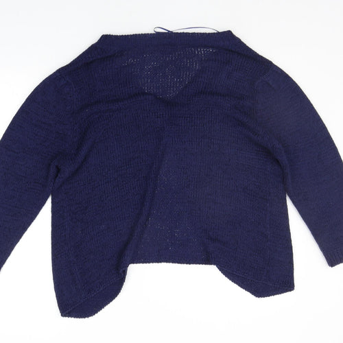 Reflections Womens Blue   Cardigan Jumper Size XL