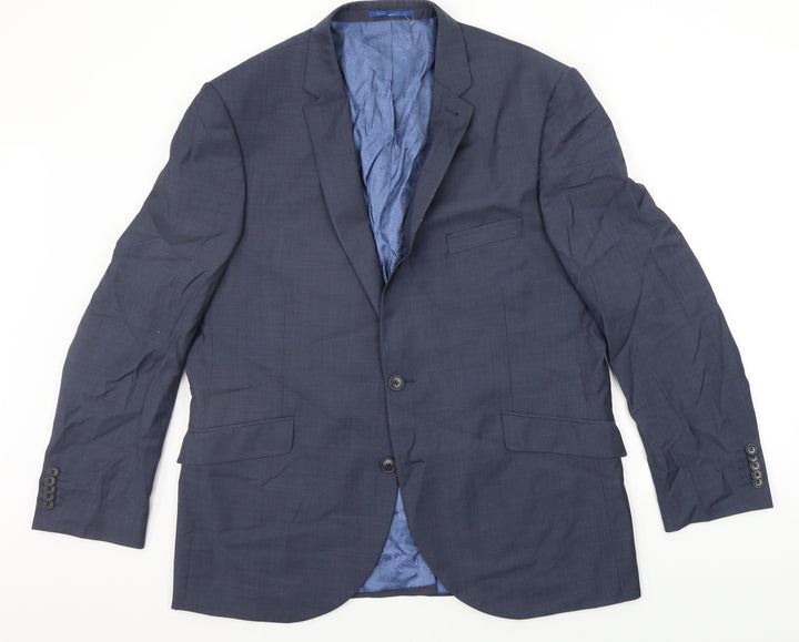 Taylor & Wright Mens Blue Jacket Suit Jacket Size XL