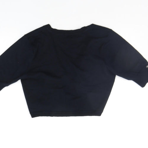 M&Co Womens Black   Cardigan Jumper Size M