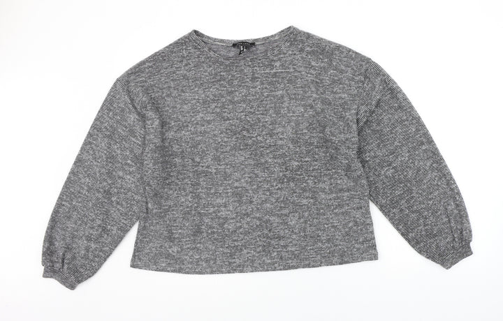 New Look Womens Grey Pullover Jumper Size L