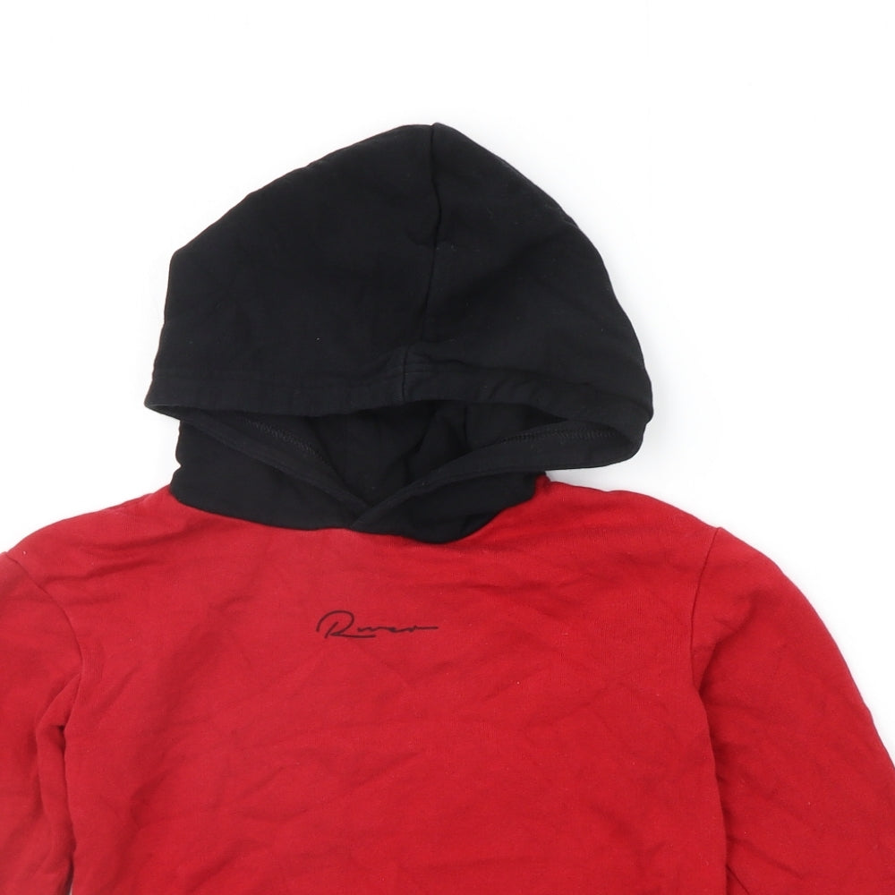 Mango Girls Black   Pullover Hoodie Size 7-8 Years