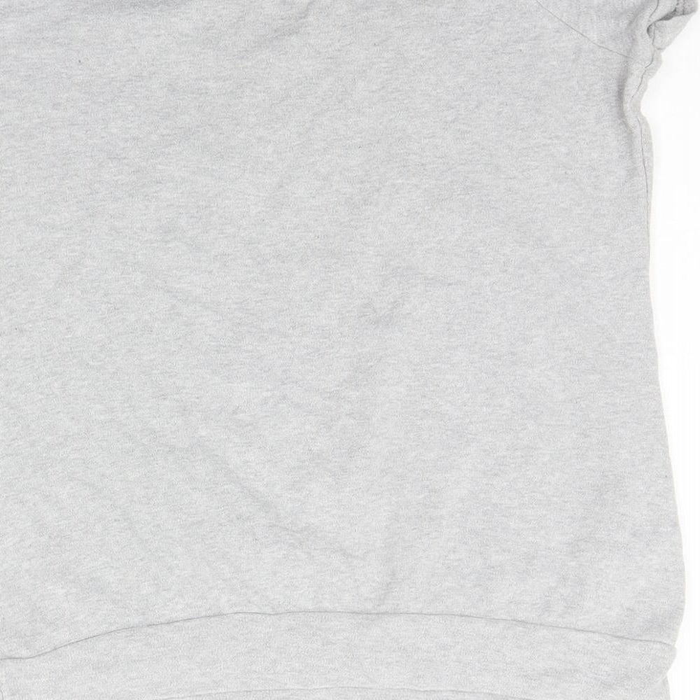 NEXT Womens Grey Houndstooth  Basic T-Shirt Size 10