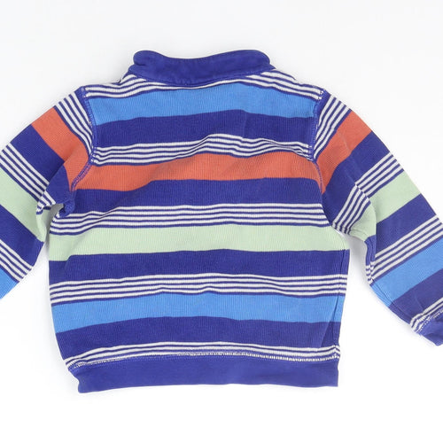 Gymboree Girls Blue Striped  Pullover Jumper Size 3 Years