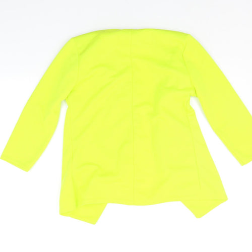 Quiz Womens Yellow   Cardigan Jumper Size 8