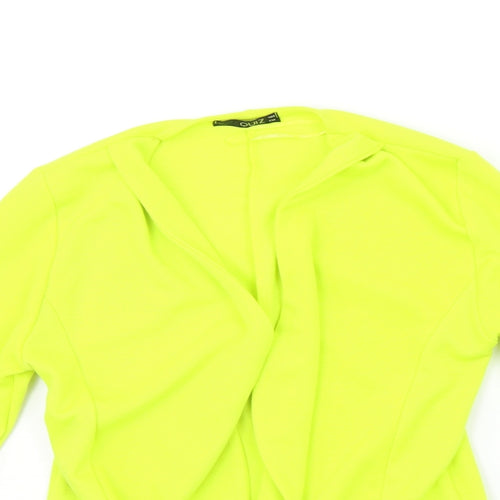 Quiz Womens Yellow   Cardigan Jumper Size 8