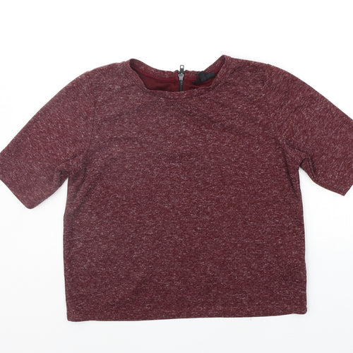 Topshop Womens Purple   Pullover Jumper Size 12