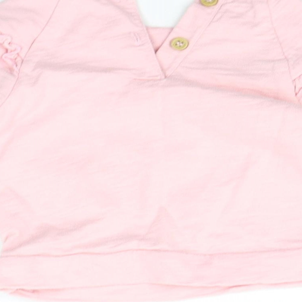 Mini Club Baby Pink   Pullover Jumper Size 6-9 Months  - UNICORN