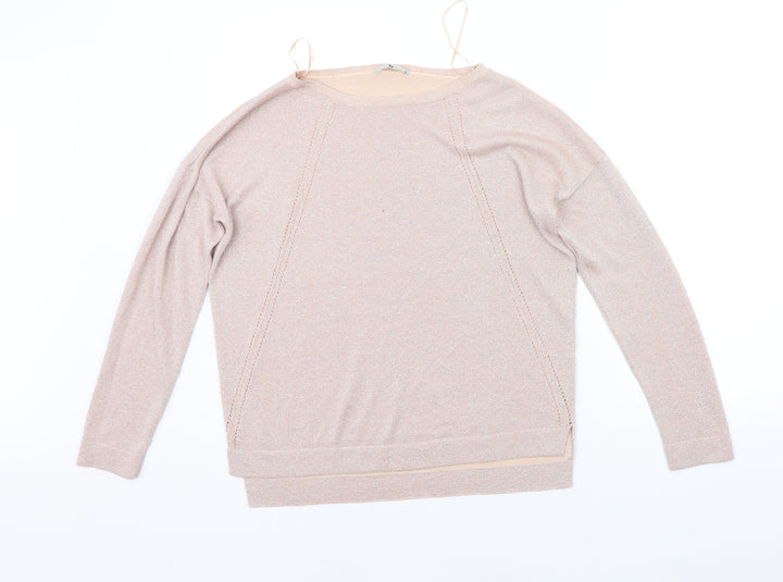 TU Womens Pink Pullover Jumper Size 12