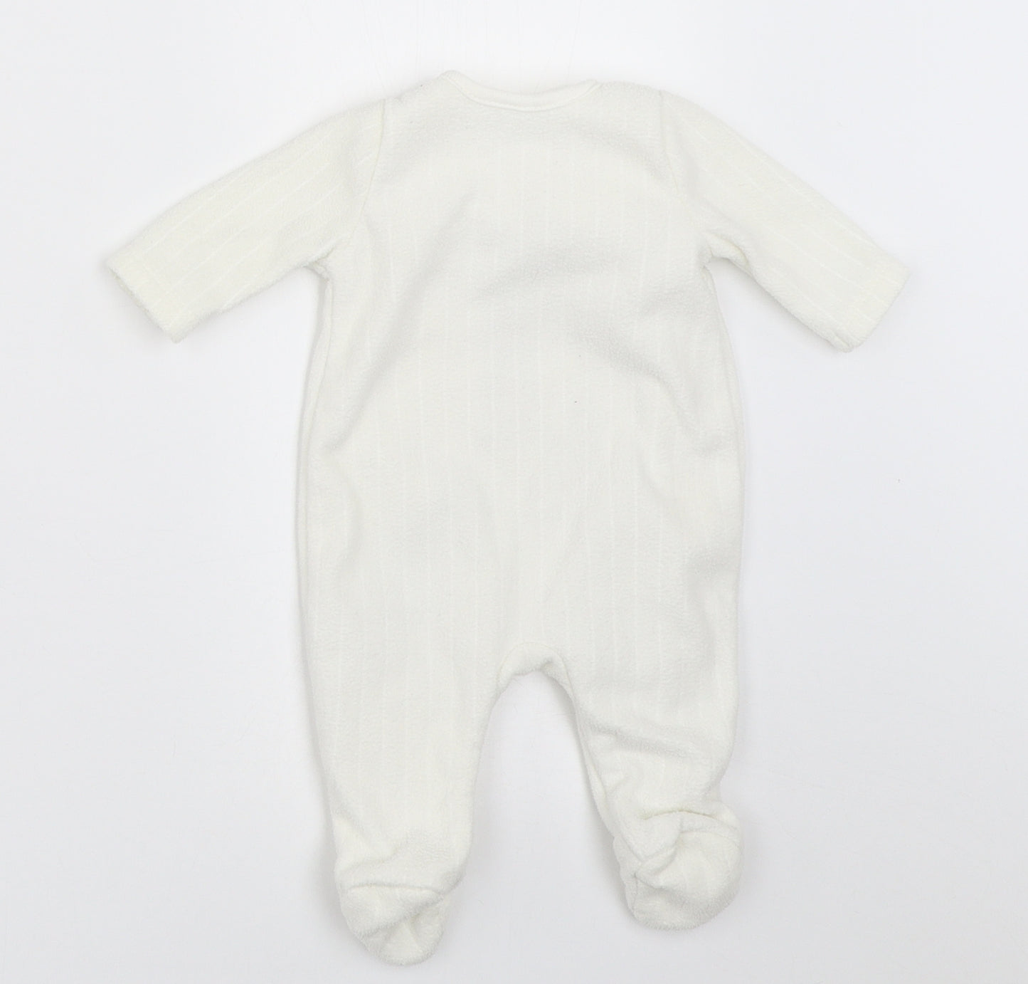 Nutmeg Baby White   Babygrow One-Piece Size Newborn  - Peter Rabbit