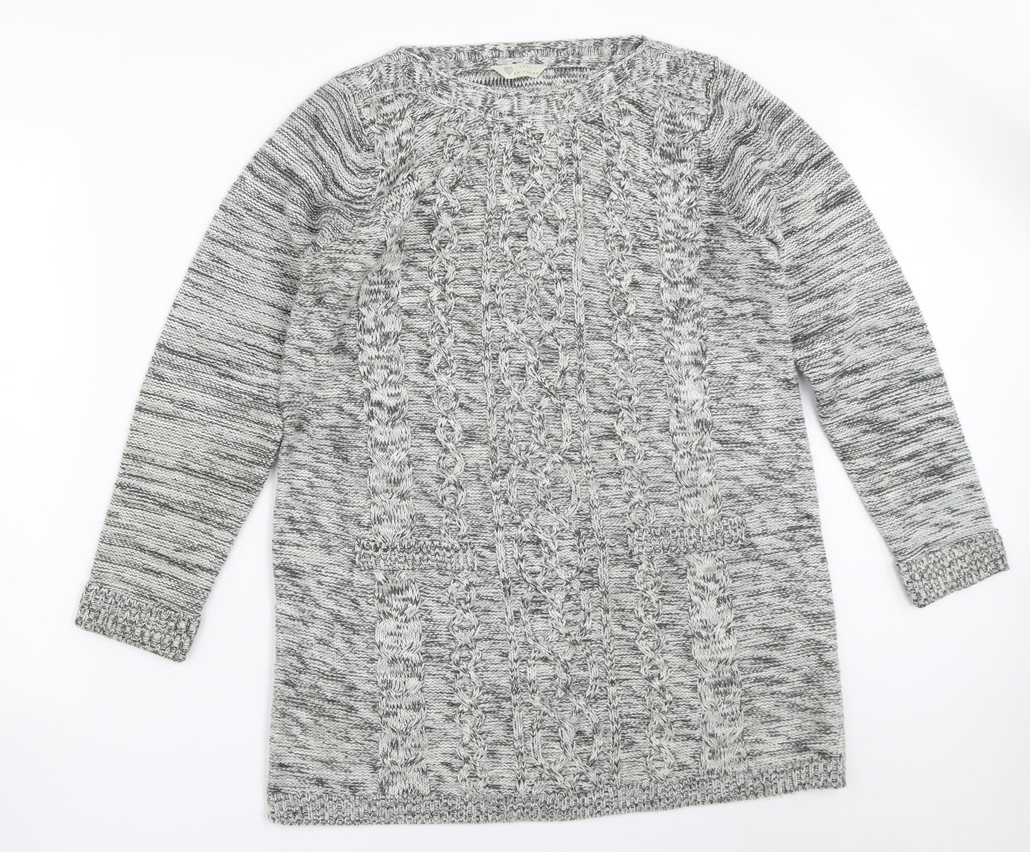 BHS Womens Grey   Pullover Jumper Size 16