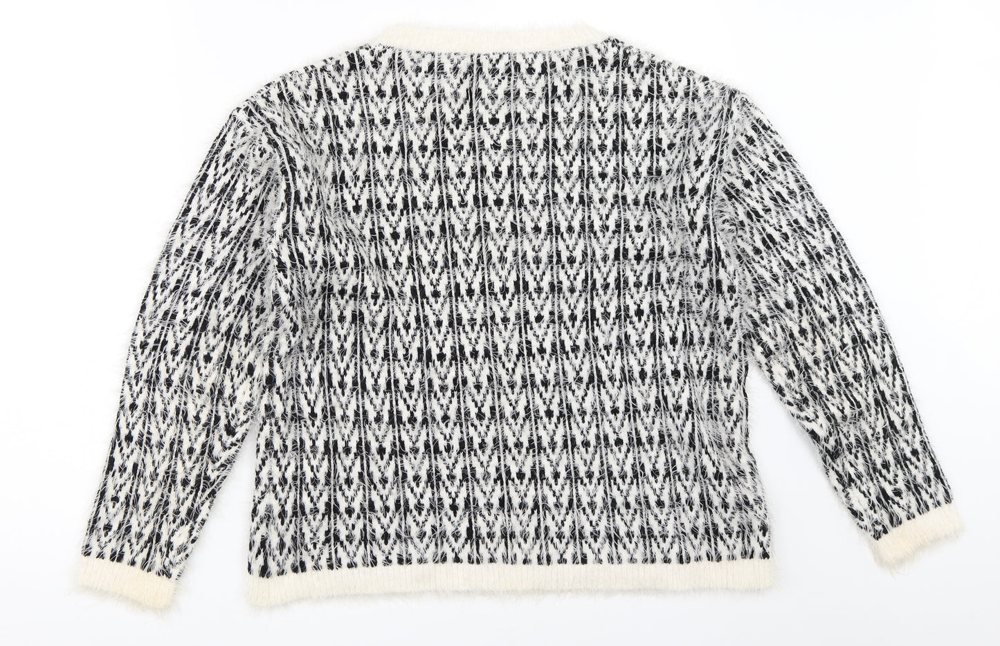 Select Womens White   Pullover Jumper Size 10