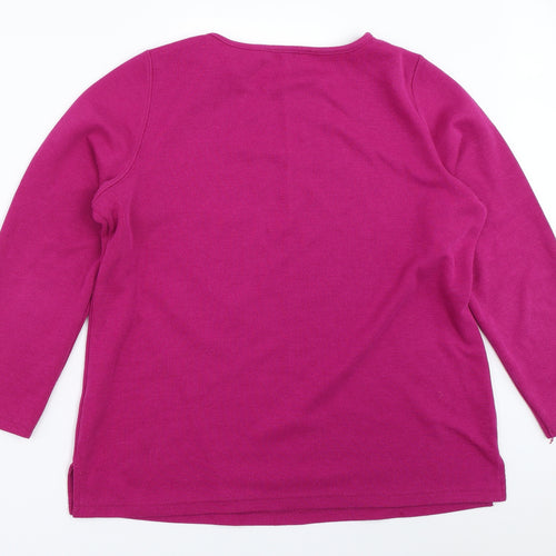 Preworn Womens Purple   Pullover Jumper Size M