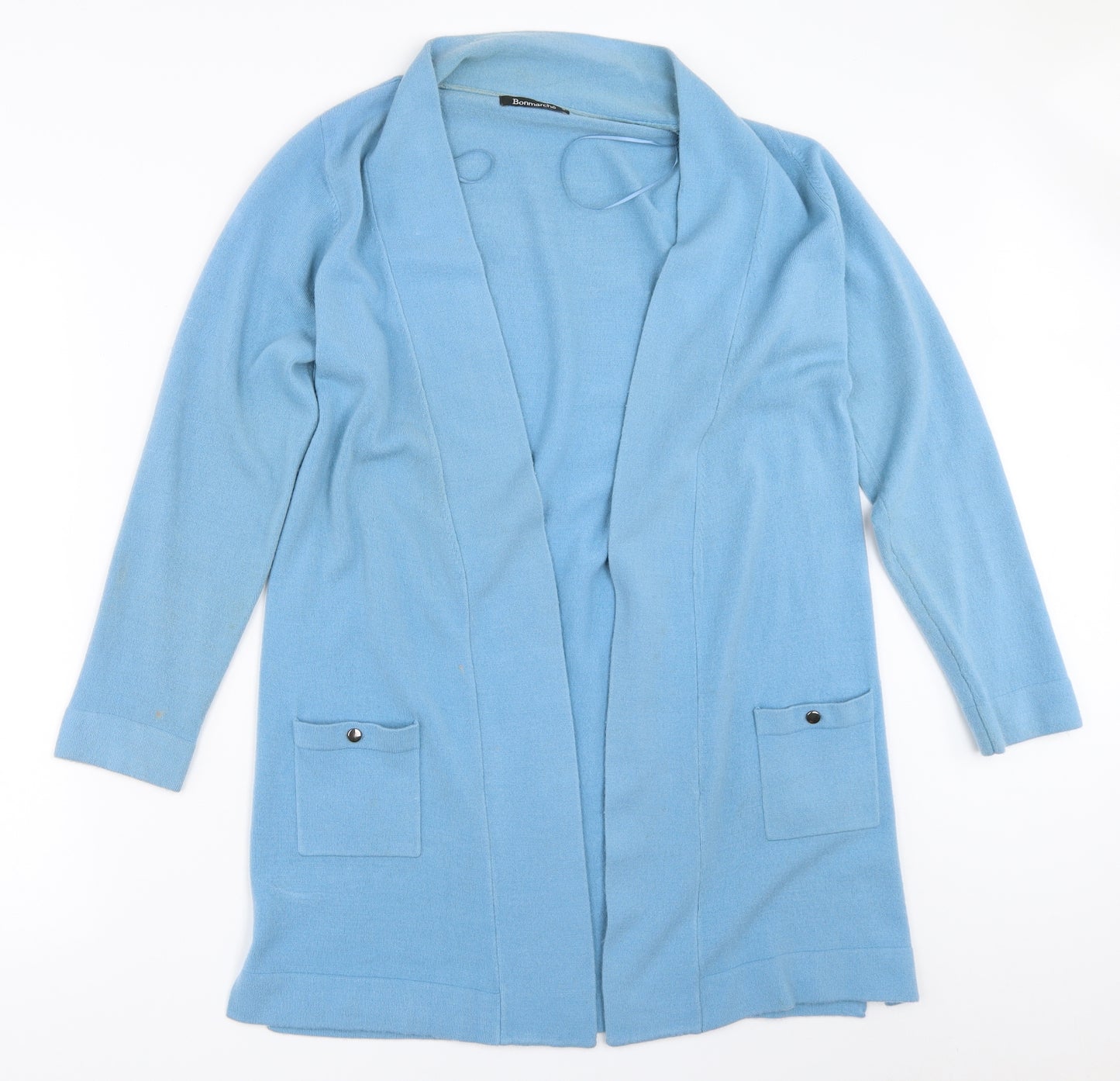 Bonmarché Womens Blue   Cardigan Jumper Size S