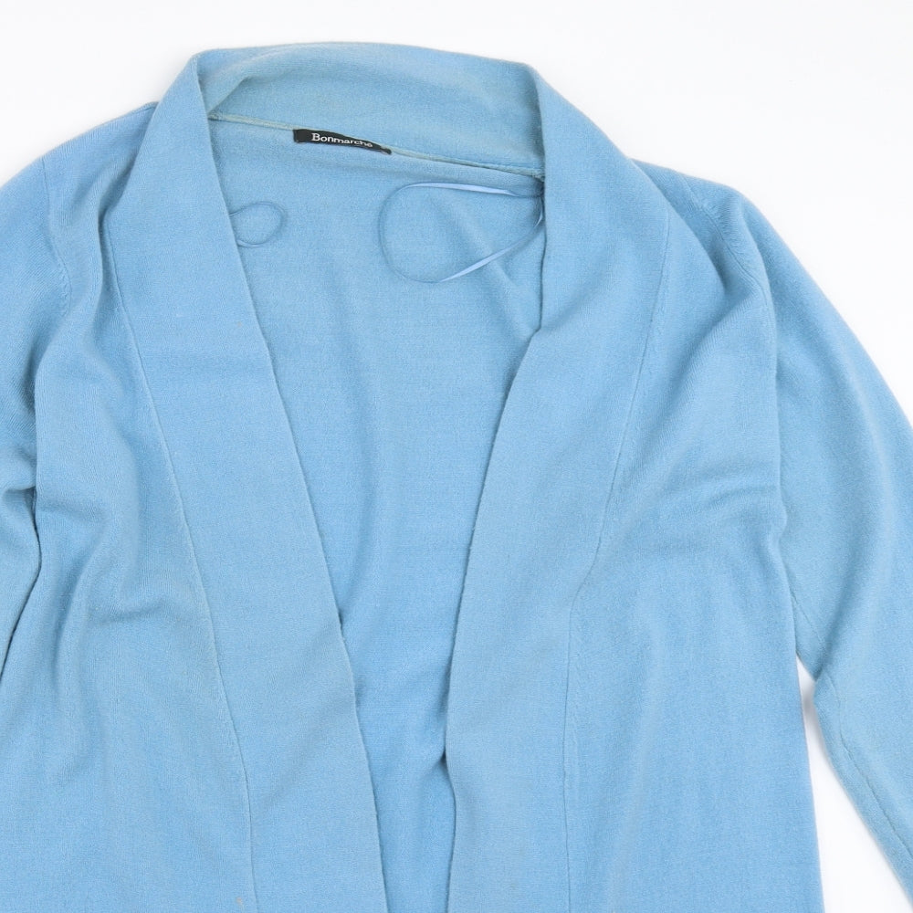 Bonmarché Womens Blue   Cardigan Jumper Size S