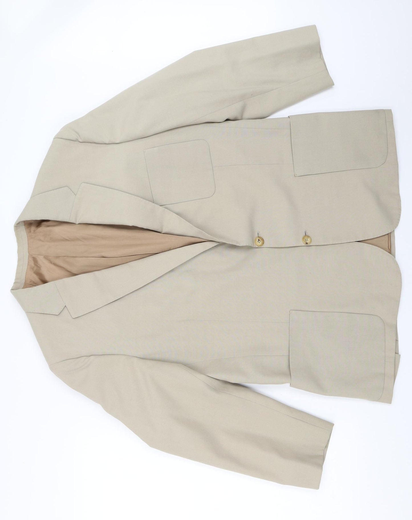 Hardwick of Blyth Mens Beige   Jacket Blazer Size 42