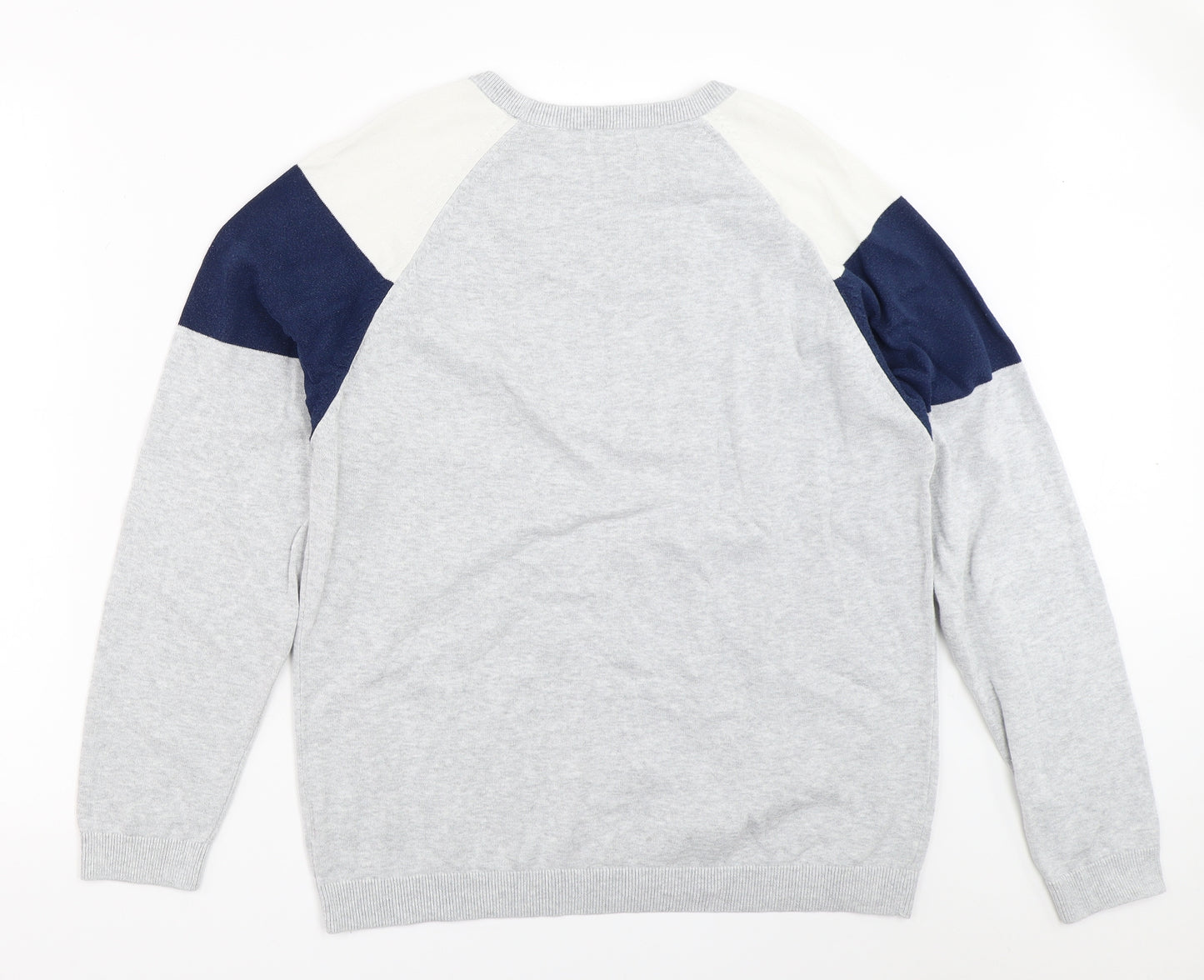 NEXT Mens Grey   Pullover Jumper Size L