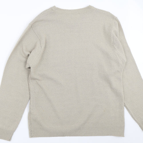 Akal Collection Womens Beige   Pullover Jumper Size L