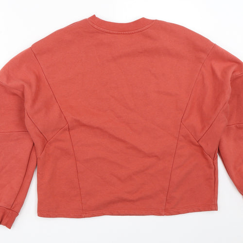 George Womens Orange   Pullover Sweatshirt Size M