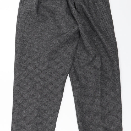 Preworn Womens Grey   Trousers  Size 12 L24.5 in