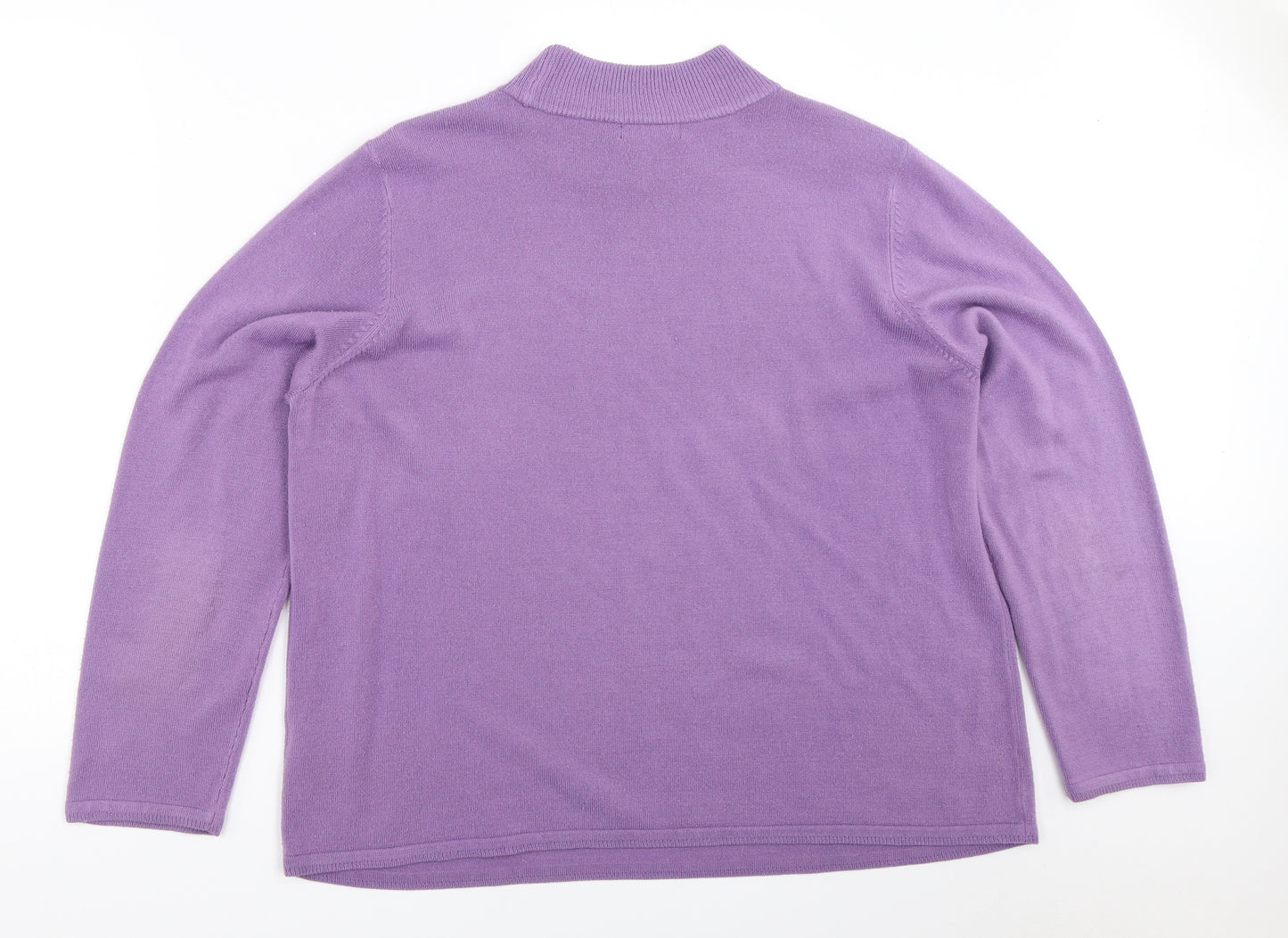 BM Womens Purple   Pullover Jumper Size L