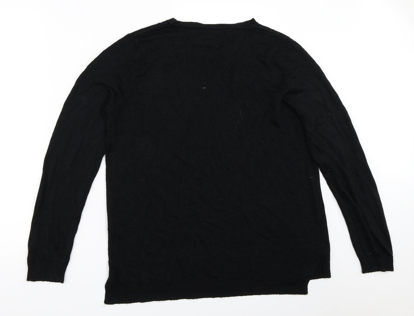 Studio Womens Black   Pullover Jumper Size 12