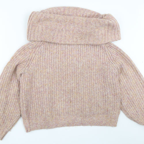 H&M Womens Pink   Pullover Jumper Size M
