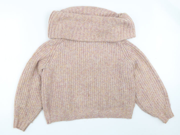 H&M Womens Pink   Pullover Jumper Size M