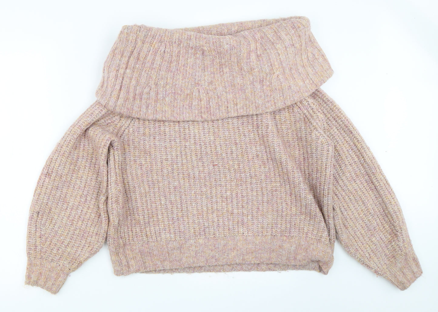 H&M Womens Pink   Pullover Jumper Size M