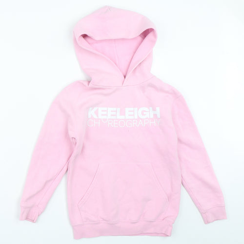 Fruit of the Loom Girls Pink   Pullover Hoodie Size 7-8 Years