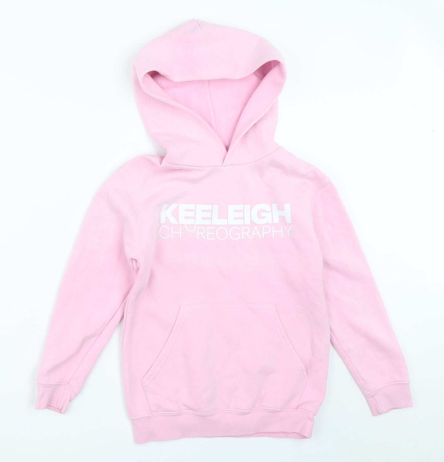 Fruit of the Loom Girls Pink   Pullover Hoodie Size 7-8 Years