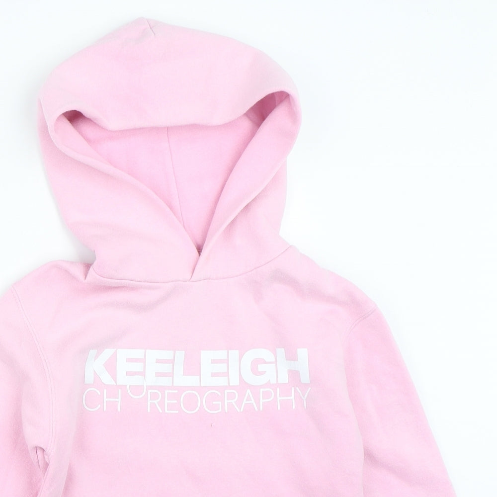 Fruit of the Loom Girls Pink   Pullover Hoodie Size 7-8 Years
