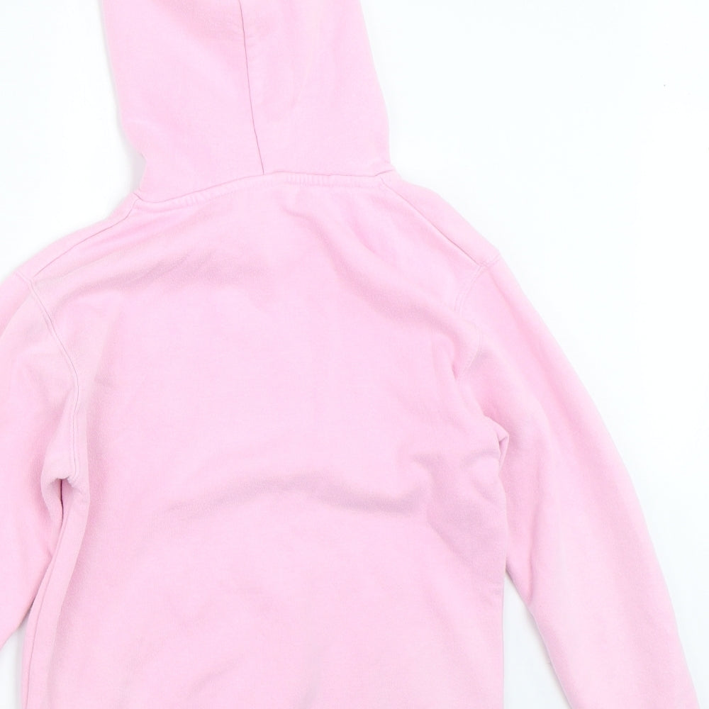 Fruit of the Loom Girls Pink   Pullover Hoodie Size 7-8 Years