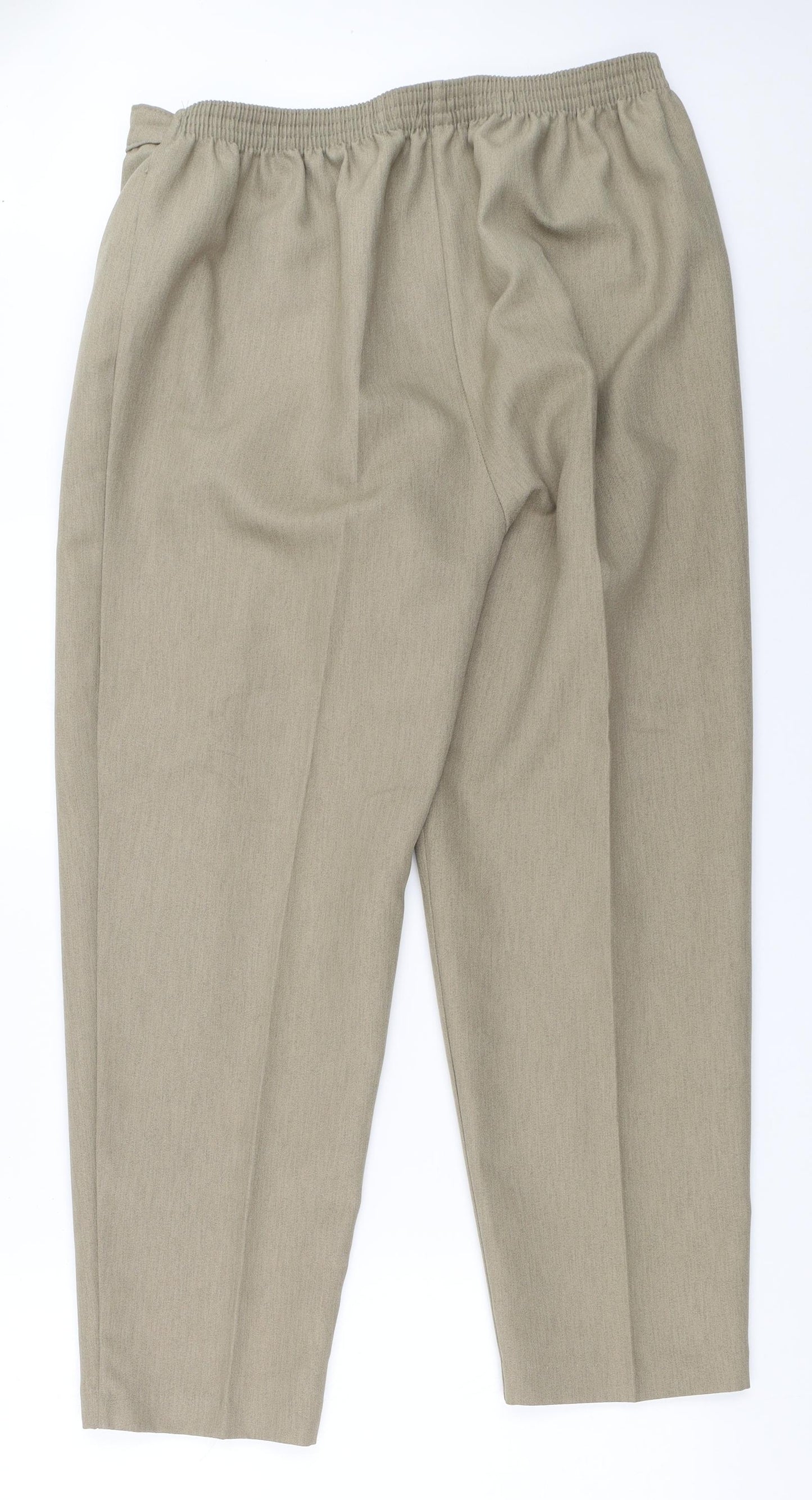 Berkertex Womens Beige   Trousers  Size 18 L27 in