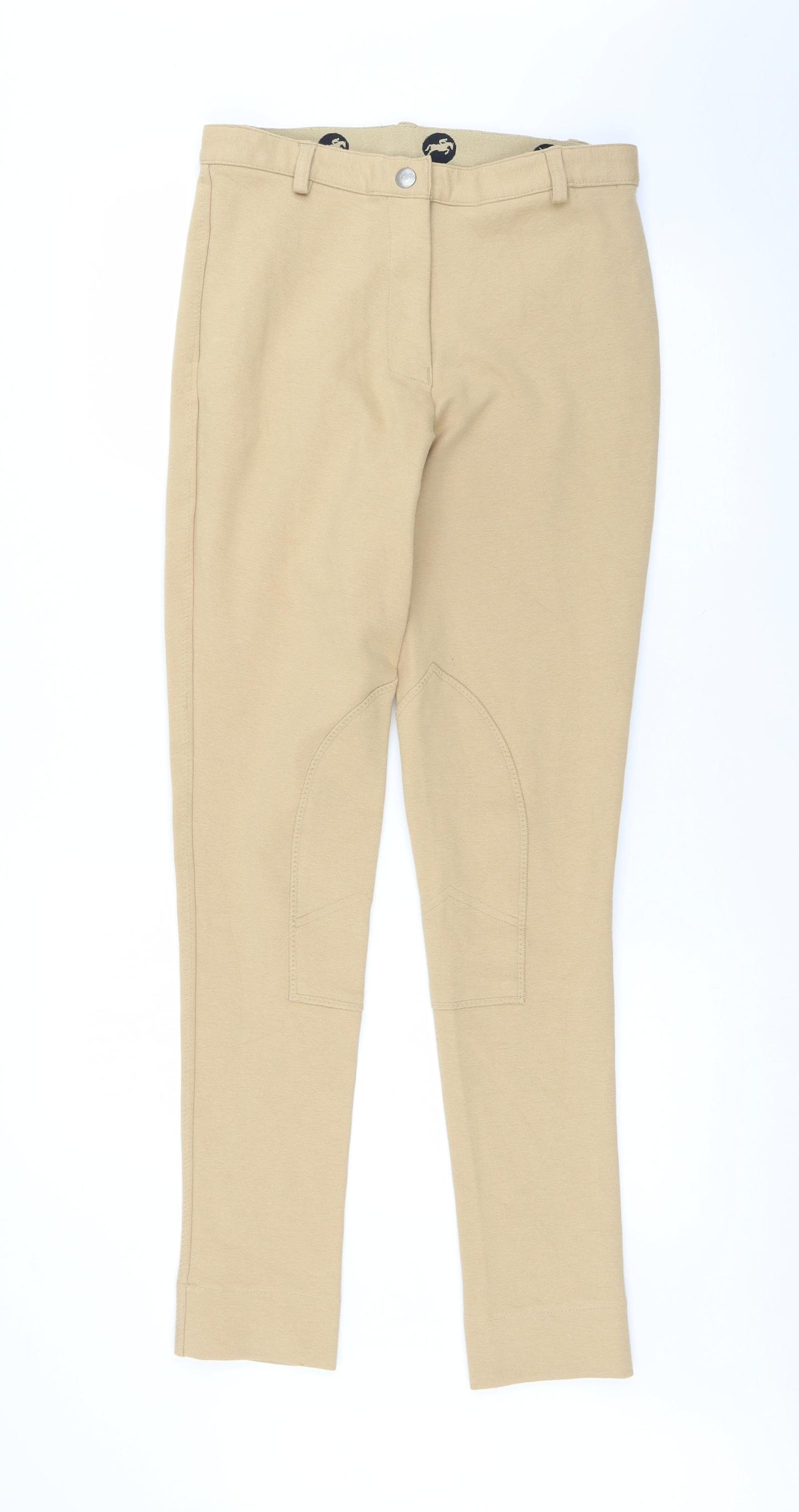 Preworn Womens Beige   Trousers  Size 28 L31 in