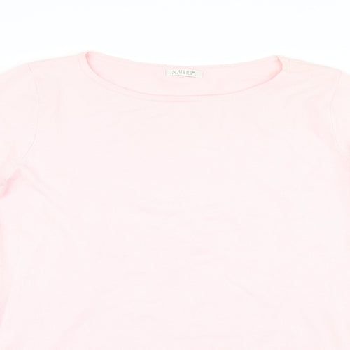 Platinum Womens Pink   Pullover Jumper Size L
