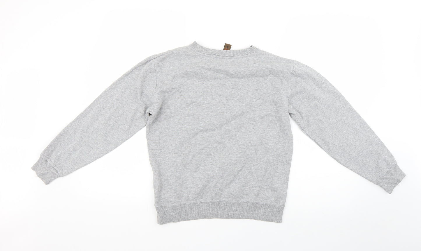 urban 65 Girls Grey   Pullover Sweatshirt Size 11-12 Years