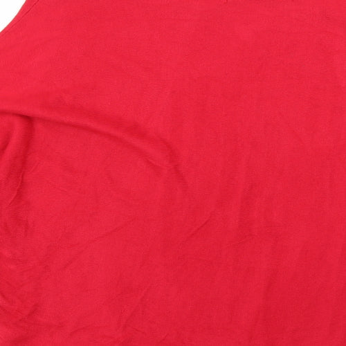 Marks and Spencer Womens Red   Pullover Jumper Size 10