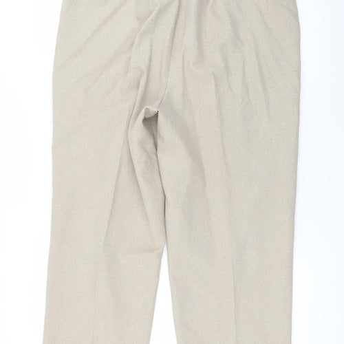 Bonmarché Womens Beige   Trousers  Size 12 L25 in