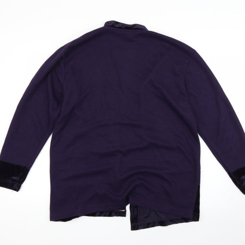 By Design Womens Purple   Cardigan Jumper Size M
