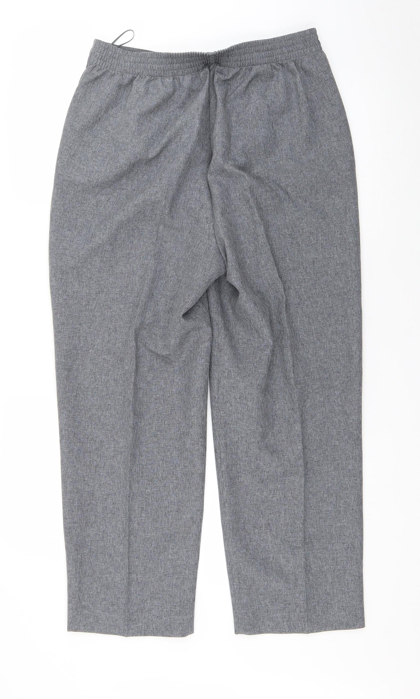 Bonmarché Womens Grey   Trousers  Size 12 L25 in