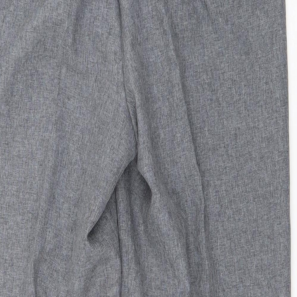 Bonmarché Womens Grey   Trousers  Size 12 L25 in