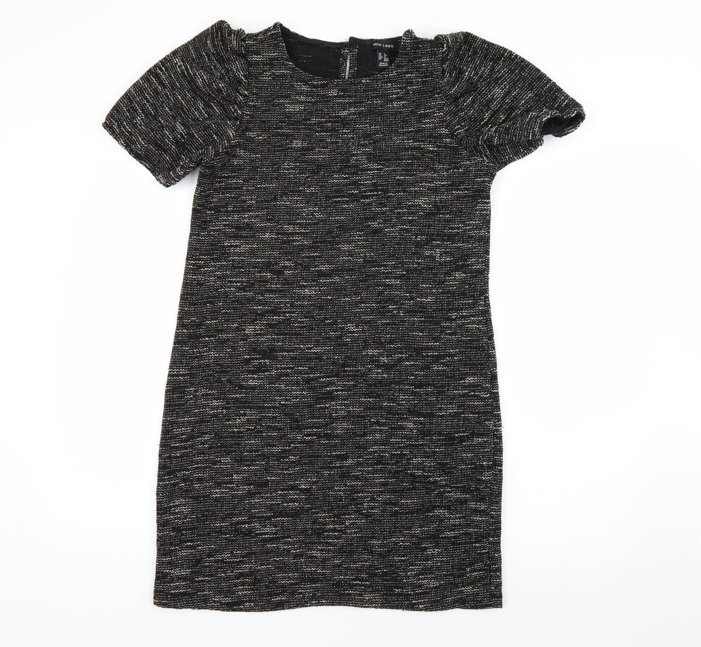 New Look Womens Black   T-Shirt Dress  Size 8