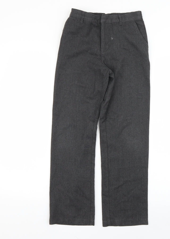 George Boys Grey Capri Trousers Size 9-10 Years