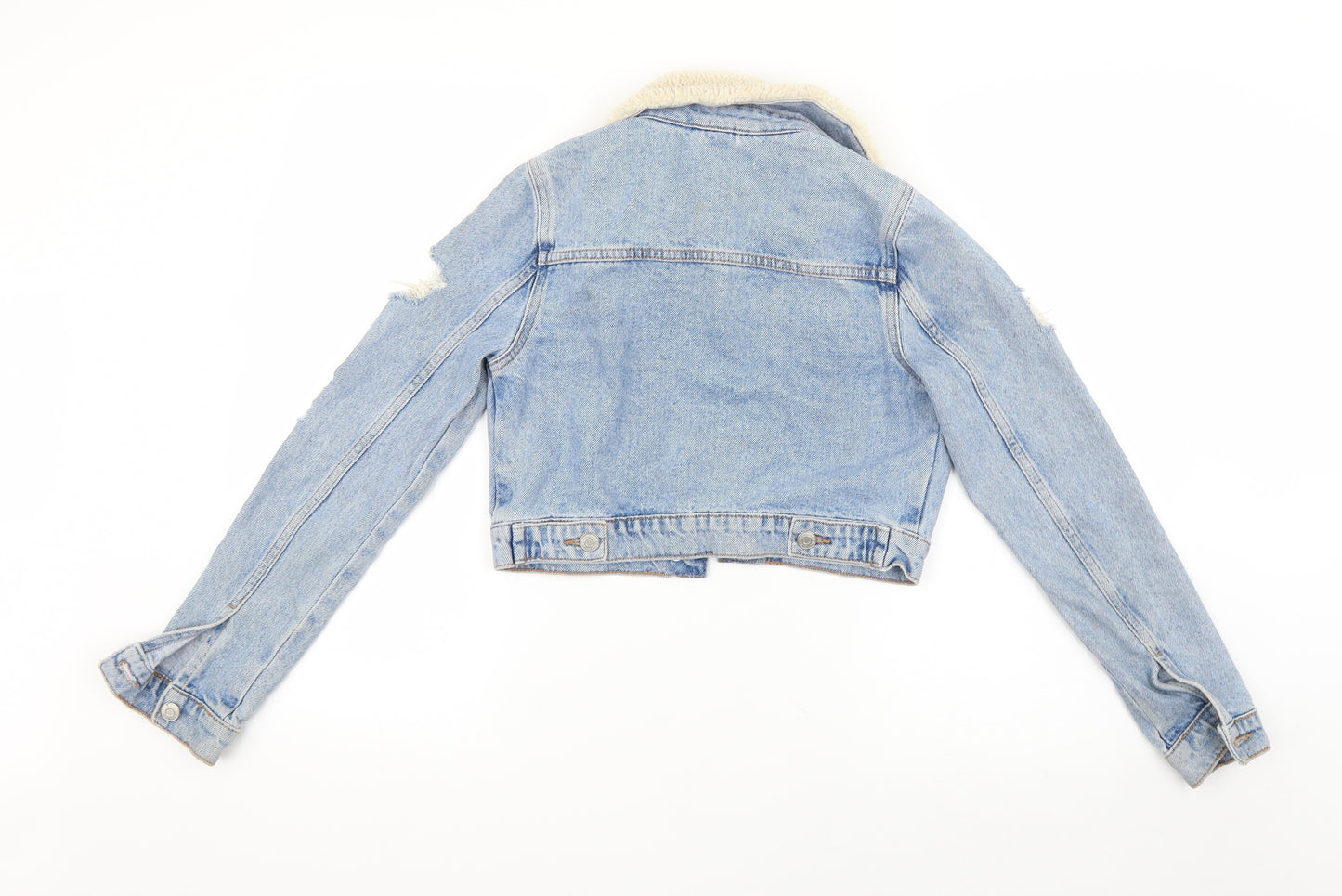 New Look Girls Blue  Denim Jacket  Size 10-11 Years